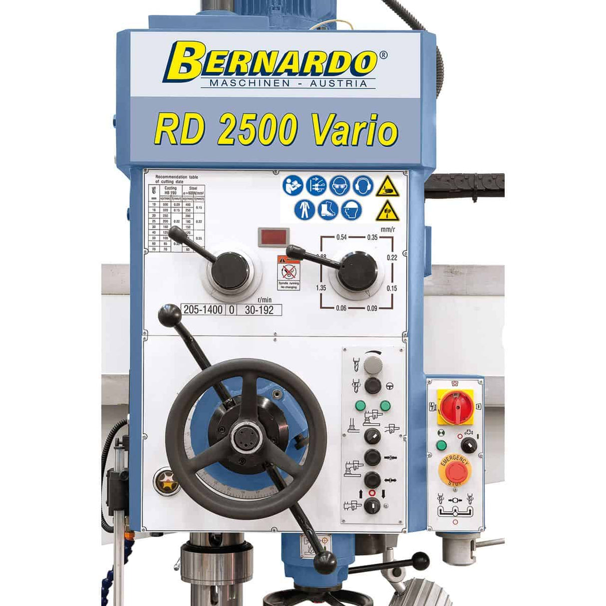Bernardo Radialbohrmaschine RD 2500 x 80 Vario