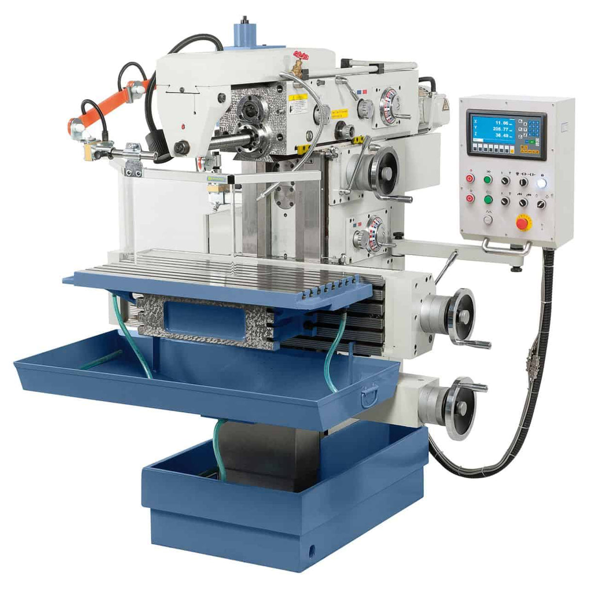 Bernardo Fräsmaschine WFM 800 – 800 mm Tisch, ISO 40