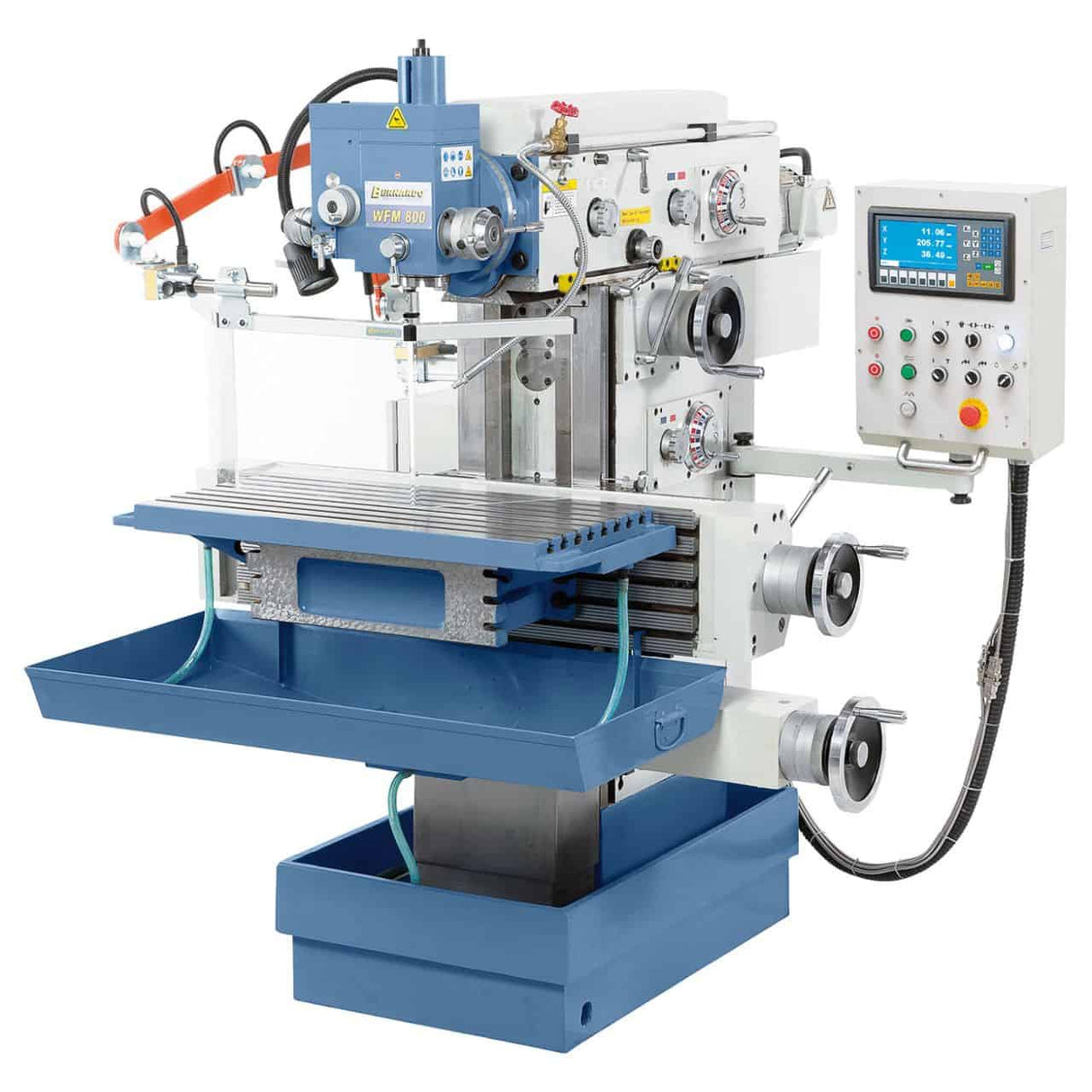 Bernardo Fräsmaschine WFM 800 – 800 mm Tisch, ISO 40