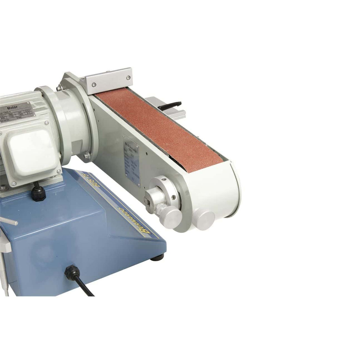 Bernardo BDS 75 Bandschleifer – 75 × 1.180 mm Schleifband, 150 mm Schleifscheibe, 1,1 kW (S1) Motor, 400 V Drehstrom, Gewicht 65 kg