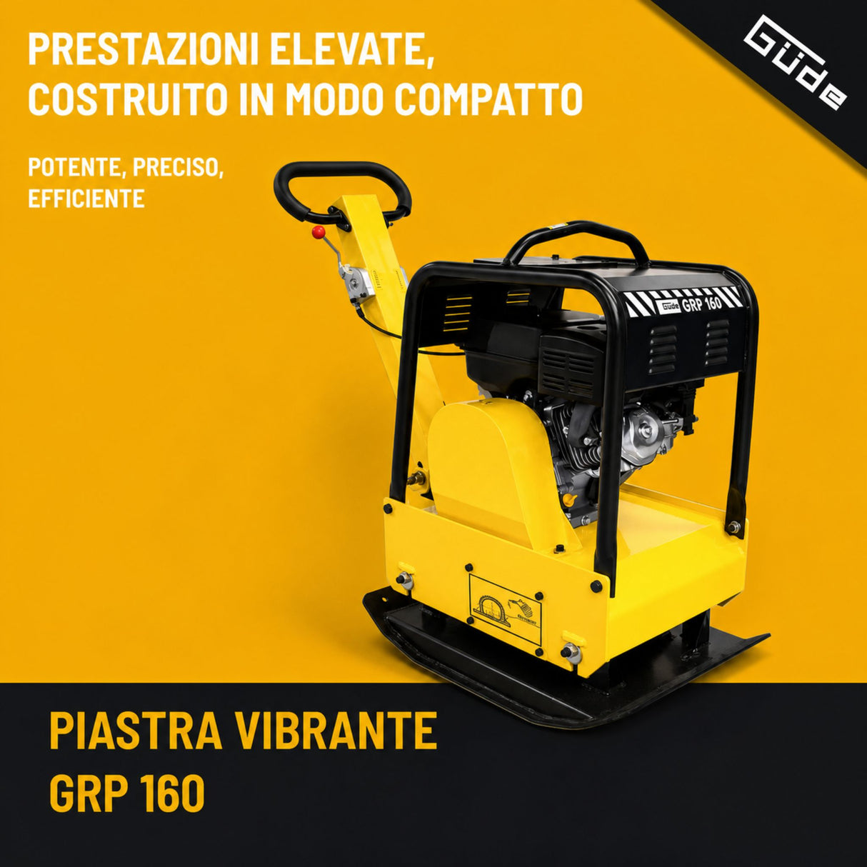 Guede GRP 160 30 kN Vibrationsplatten-Baugerät