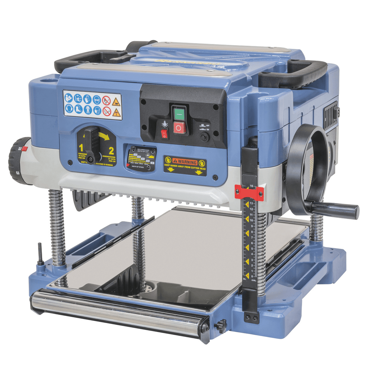 Pialla a filo e spessore Bernardo a spessore TH 330 Pro-S / 230V con albero a spirale