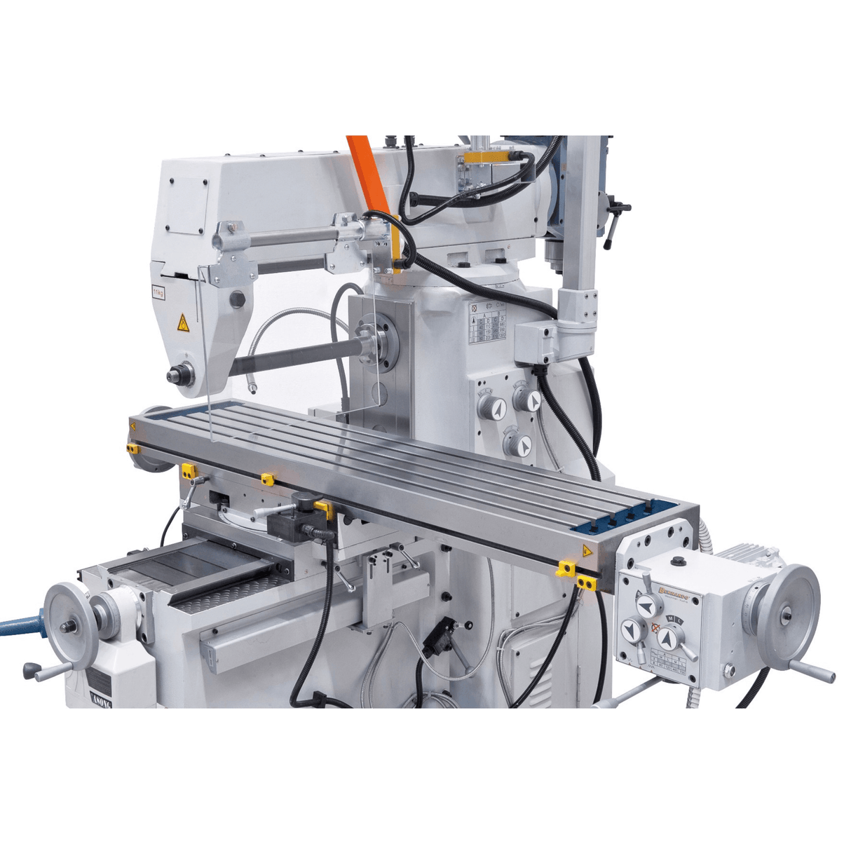 Fresatrice universale Bernardo UWF 90 V – ISO 40, doppio mandrino, tavola 1.270×280 mm, motori 2,2+2,2 kW, DRO 3 assi ES-12 H