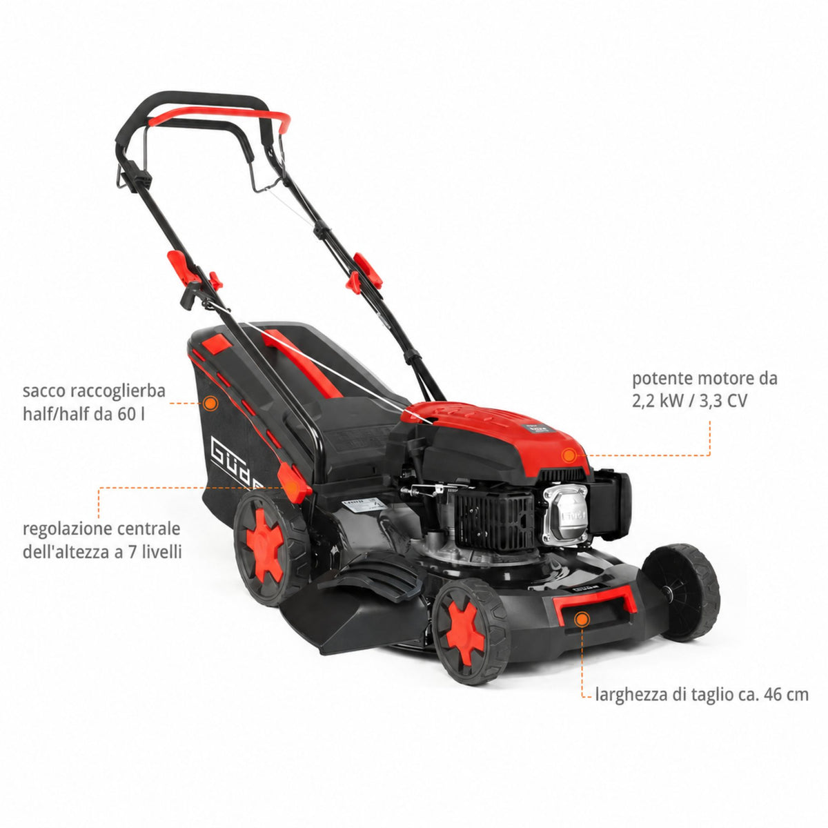 Güde BIG WHEELER 464.3 R Rasenmäher