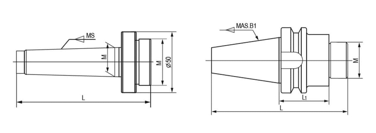 MK 2 Montagestange