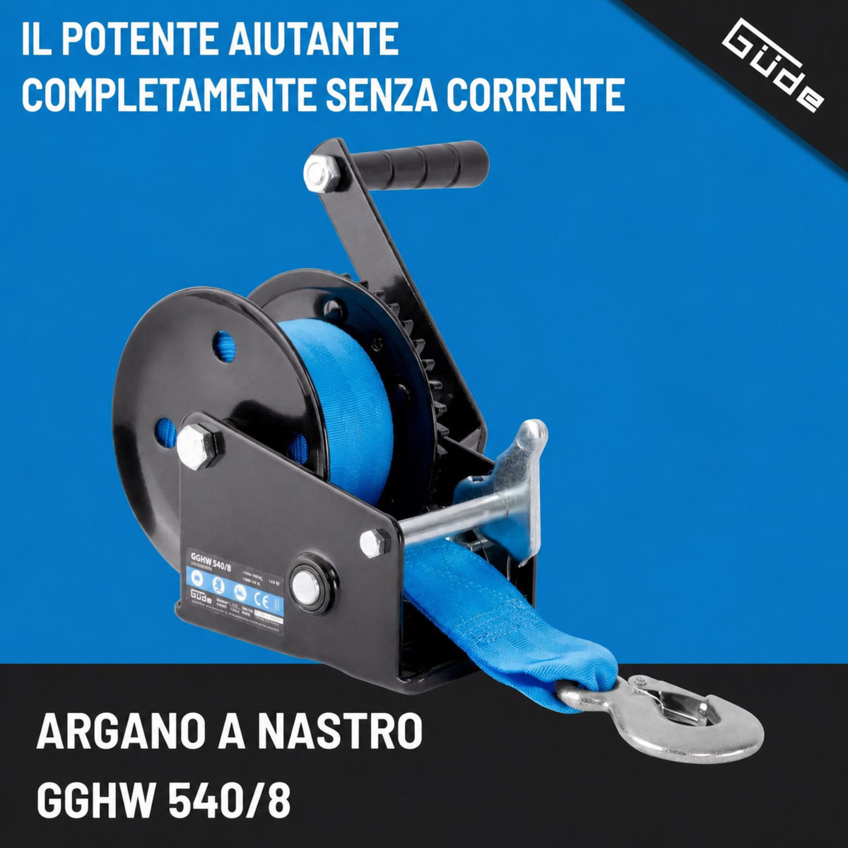 Güde GGHW 540/8 Riemenwinde
