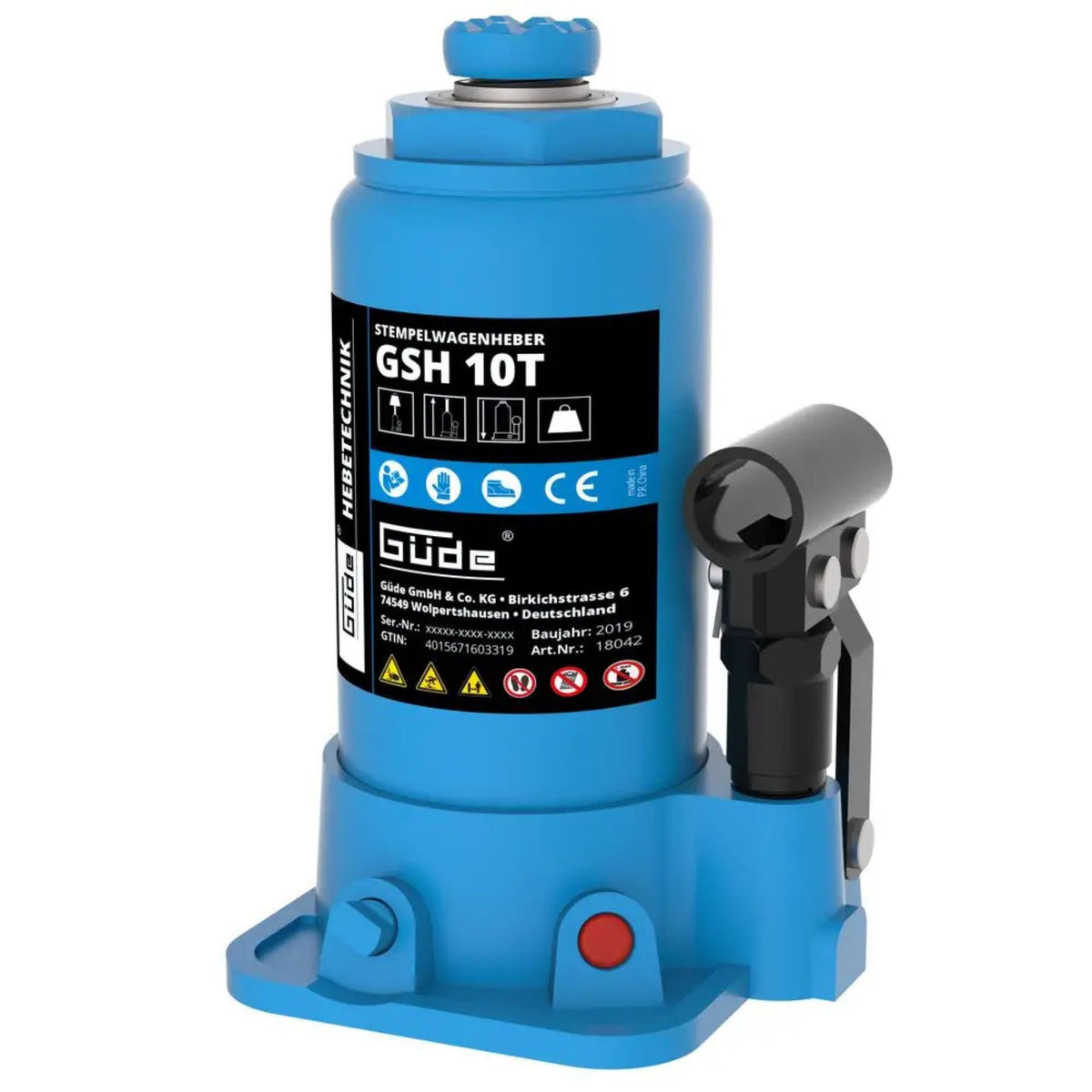 Güde GSH-10T Flaschenheber