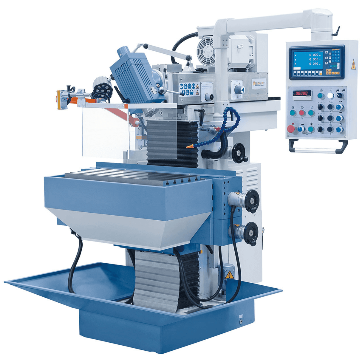 Bernardo Fräsmaschine WFM 750 Servo – 755 mm Tisch, ISO 40, Servovorschub