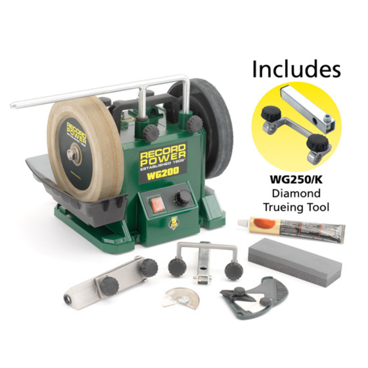 Record Power Wet WG200 Kit Anspitzer