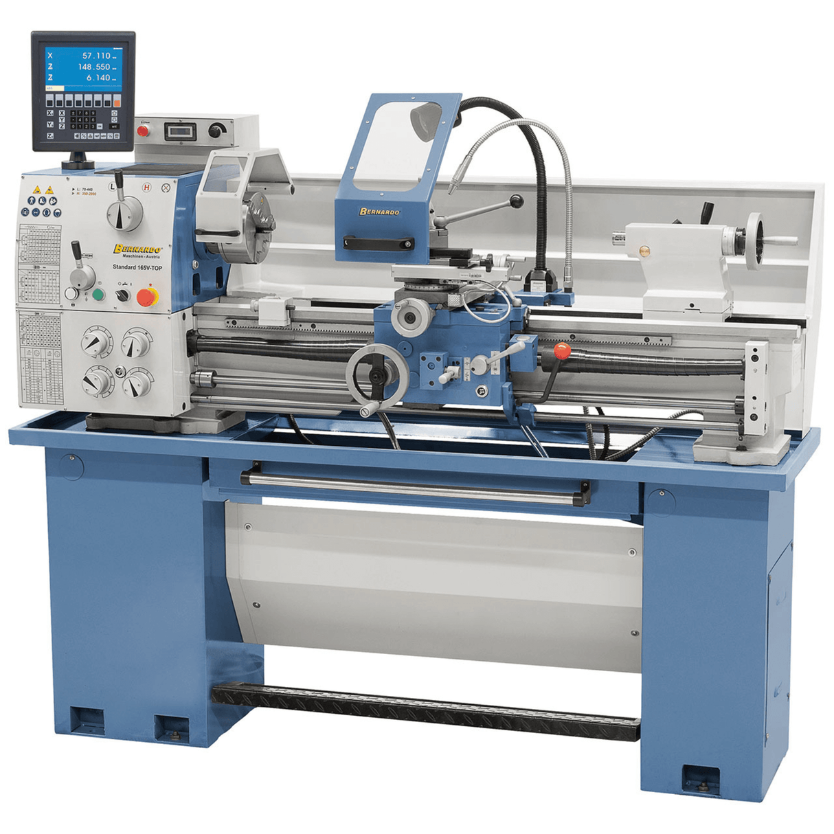 Bernardo Standard 165 V-Top Drehmaschine mit 3-Achsen-Digitalanzeige ES-12 V
