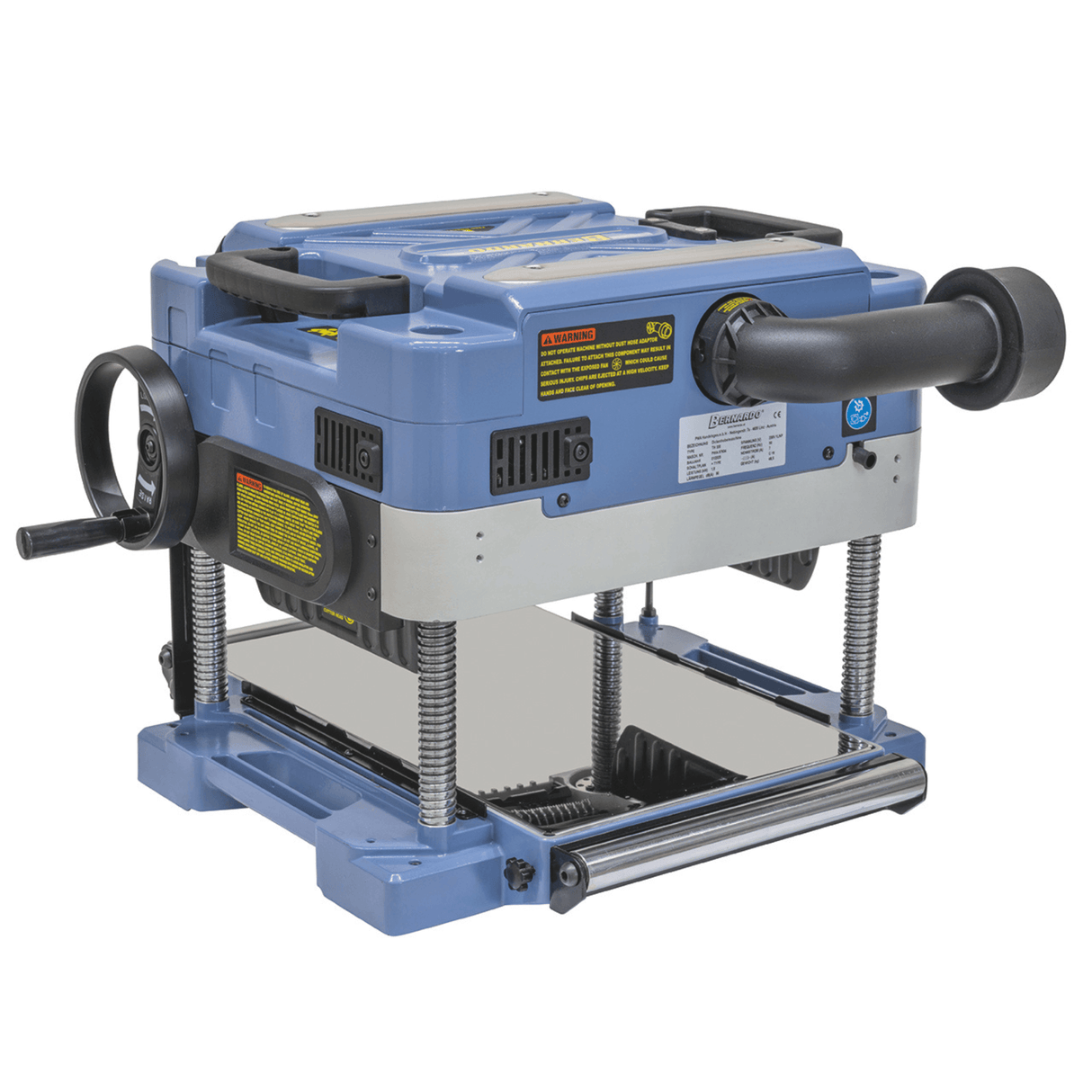 Pialla a filo e spessore Bernardo a spessore TH 330 Pro-S / 230V con albero a spirale