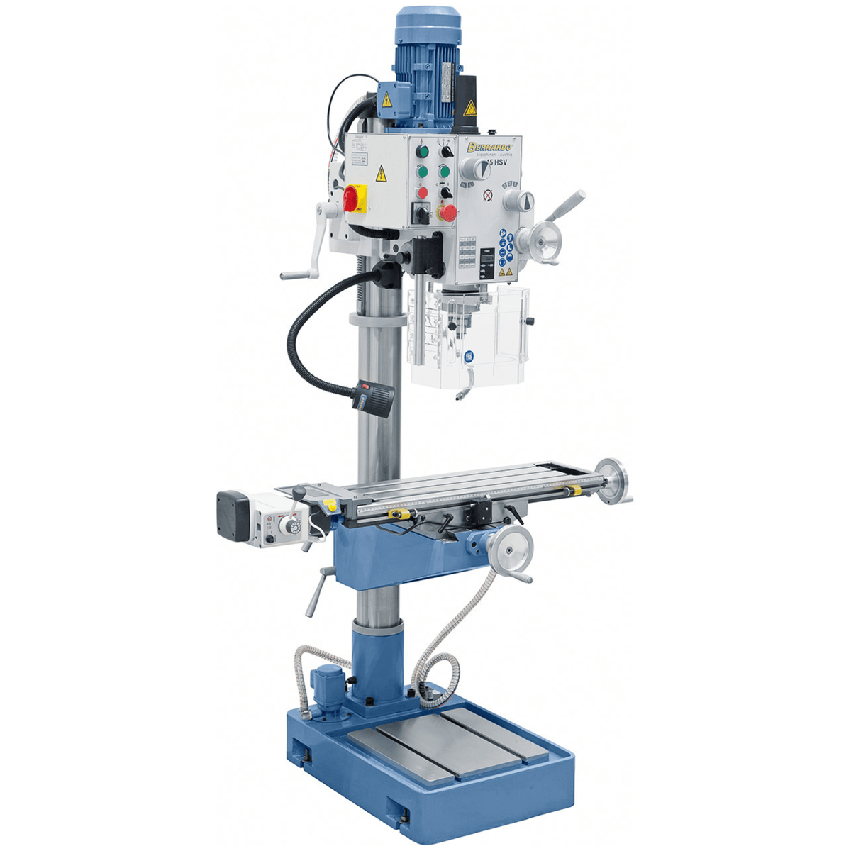 Bernardo BF 45 HSV Bohr-Fräsmaschine mit X-Achsen-Vorschub