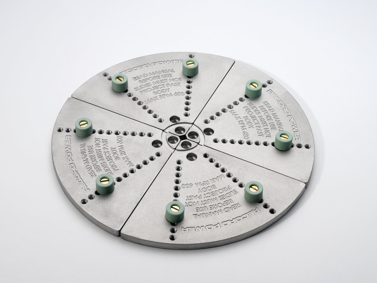 Accessorio per macchina utensile Record Power Ganasce di ripresa con tamponi angolari - versione Mega