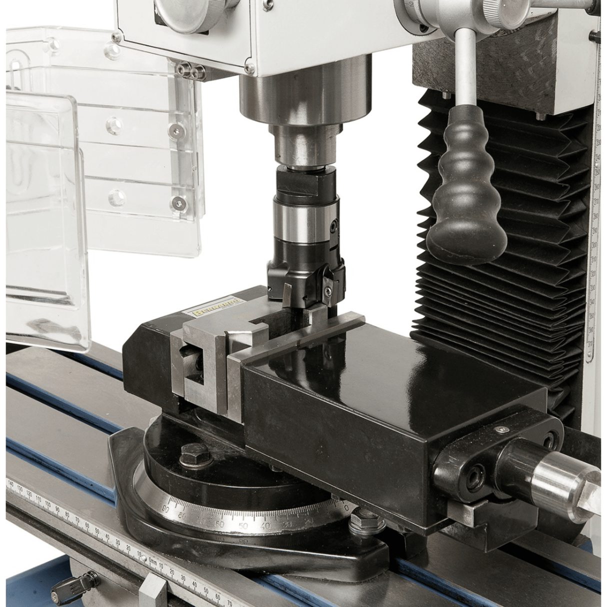 Bernardo KF 25 D Vario Bohr- und Fräsmaschine mit 3-Achs-Digitalanzeige DT 40 und variabler Drehzahlregelung