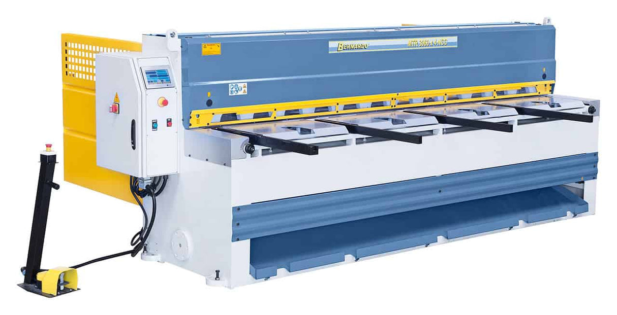 Bernardo MTR 1100 × 6 mm NCC motorisierte Guillotine-Schere mit pneumatischer Unterstützung