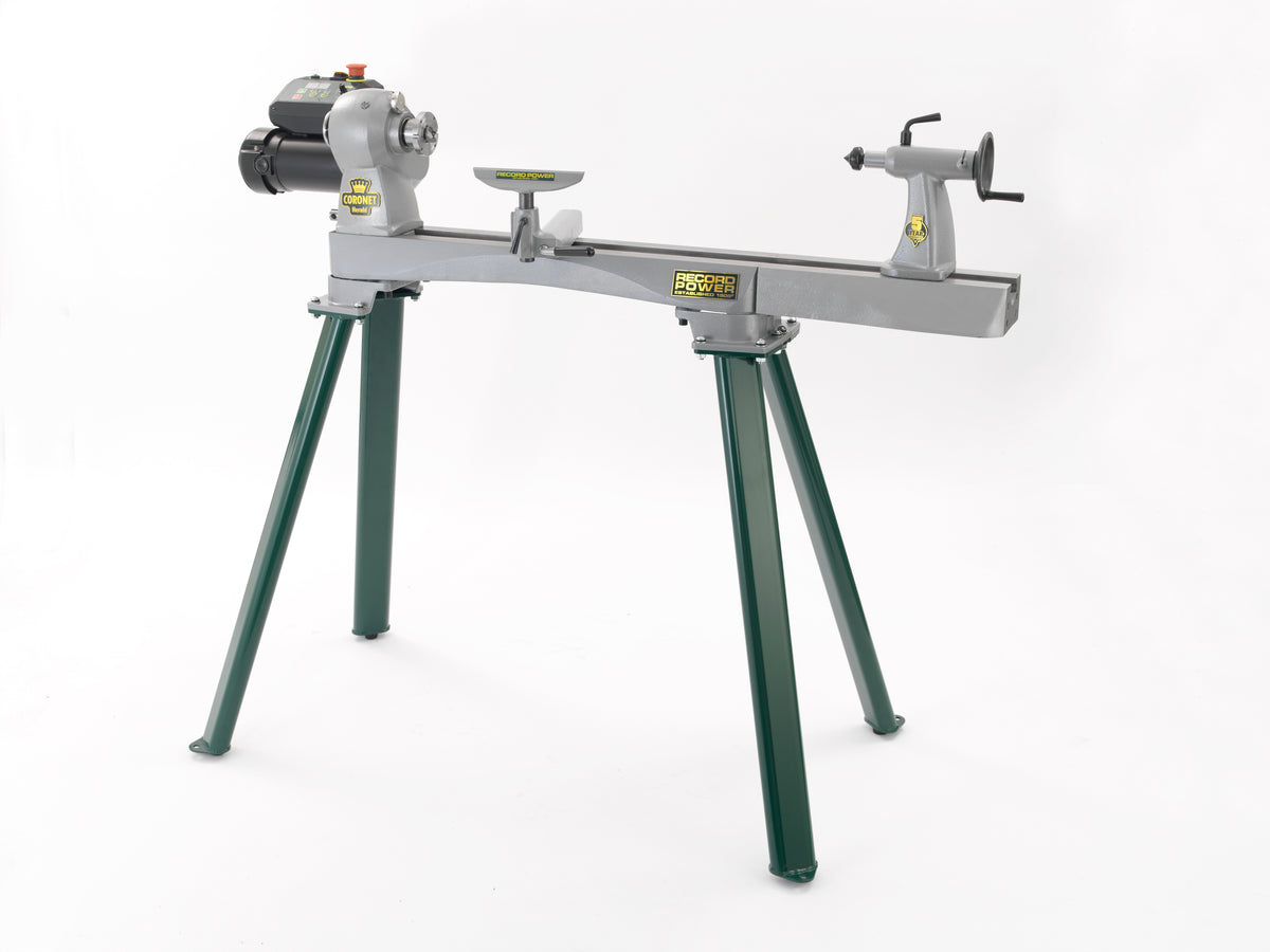 Record Power Coronet Herald Gusseisen-Holzdrehbank