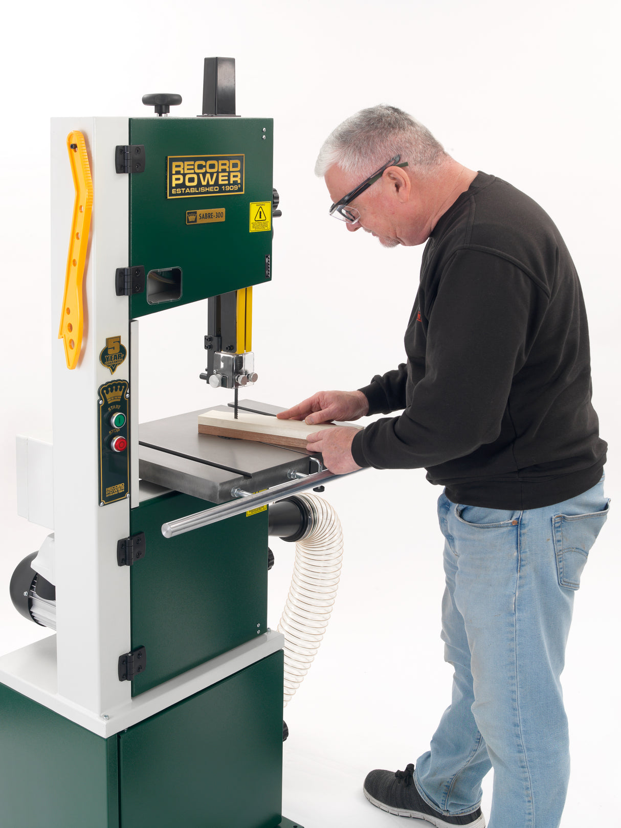 Record Power Sabre-300 Holzbandsäge