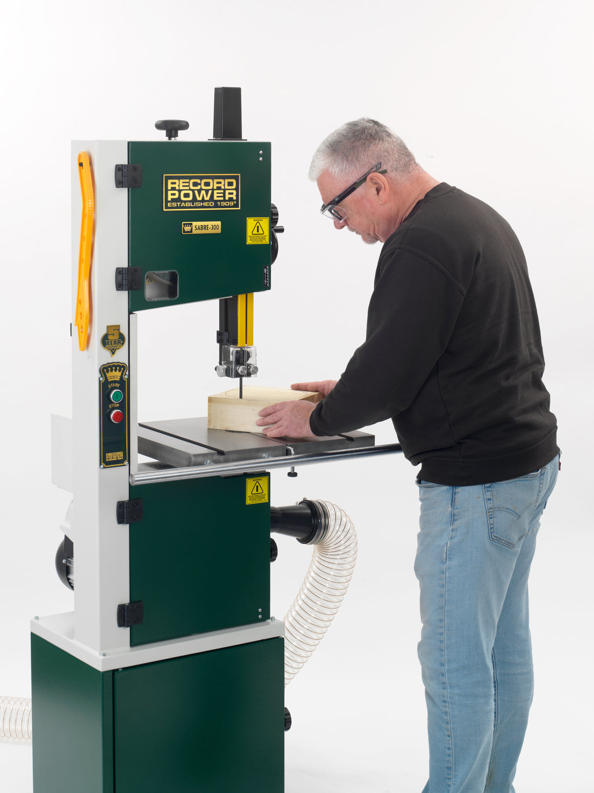 Record Power Sabre-300 Holzbandsäge