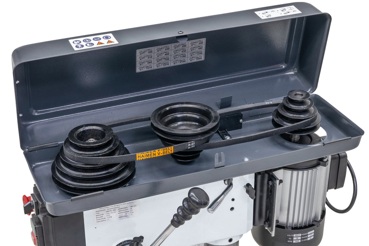 Trapano da banco TBM 430 - 16 RL / 400 V - trasmissione a cinghia