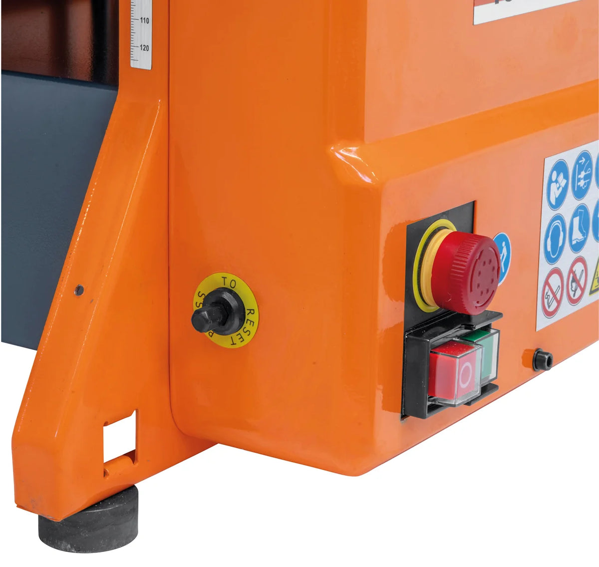 Abricht- und Dickenhobelmaschine mit Spiralmesserwelle FS 200 S / 230 V