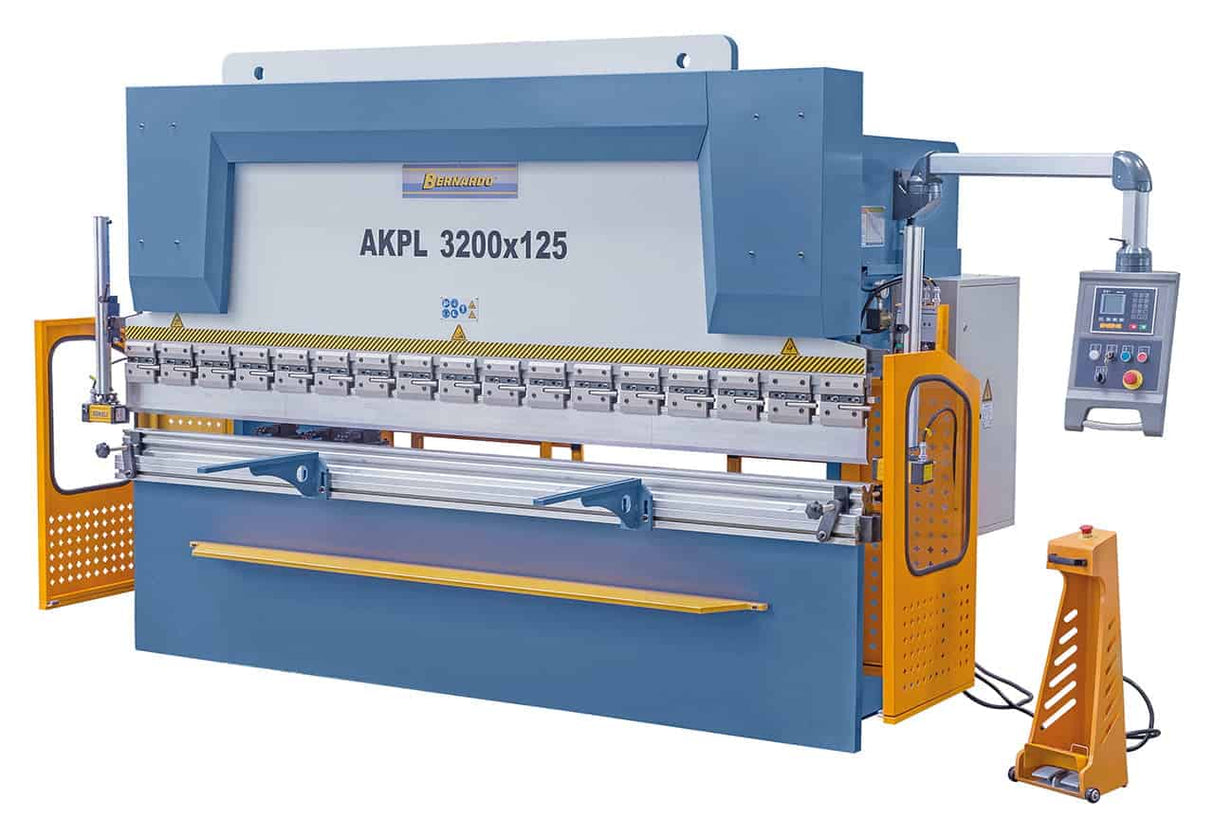 Hydraulische Abkantpresse Bernardo AKPL 3200 x 100 – 100 Tonnen, 3200 mm, numerische Steuerung NC E21S