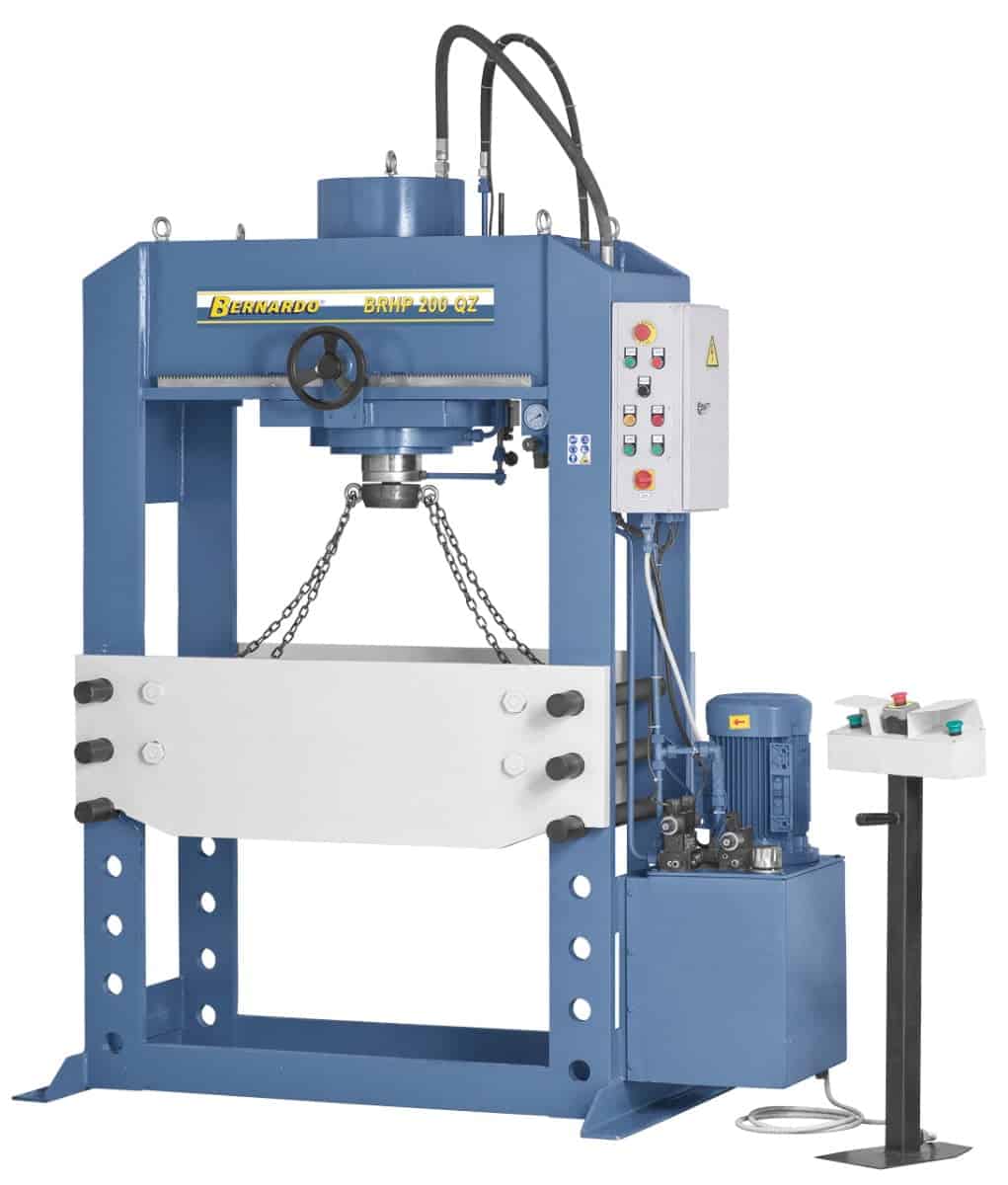 Bernardo BRHP 250 QZ – Hydraulische Presse mit beweglichem Kopf