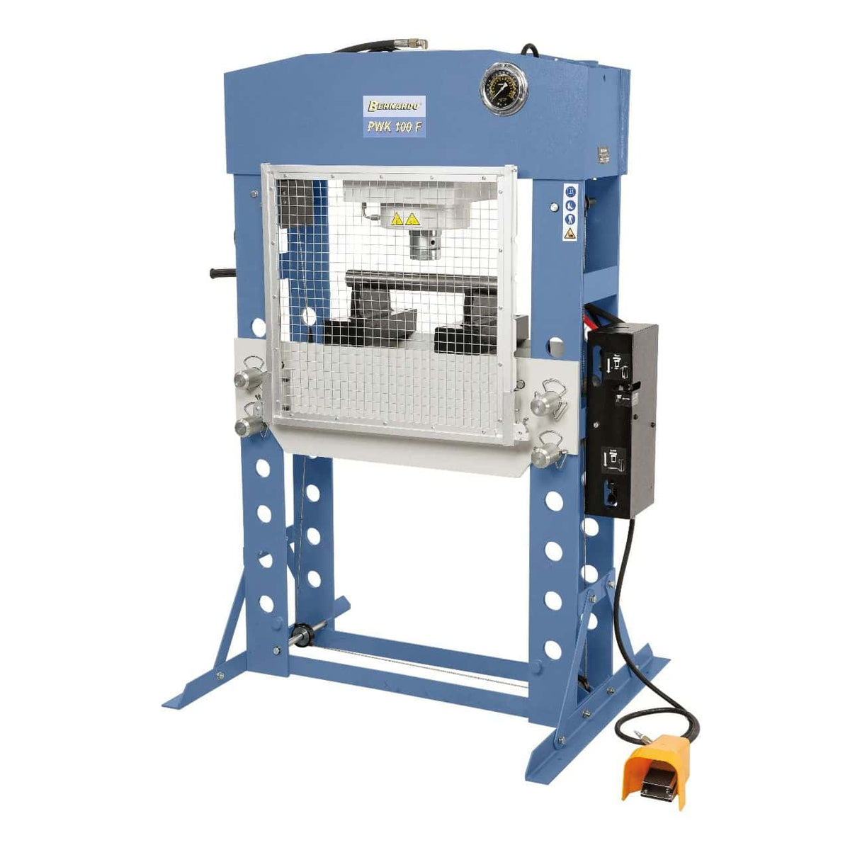 Bernardo PWK 100 F – 100-Tonnen-pneumatische Werkstattpresse