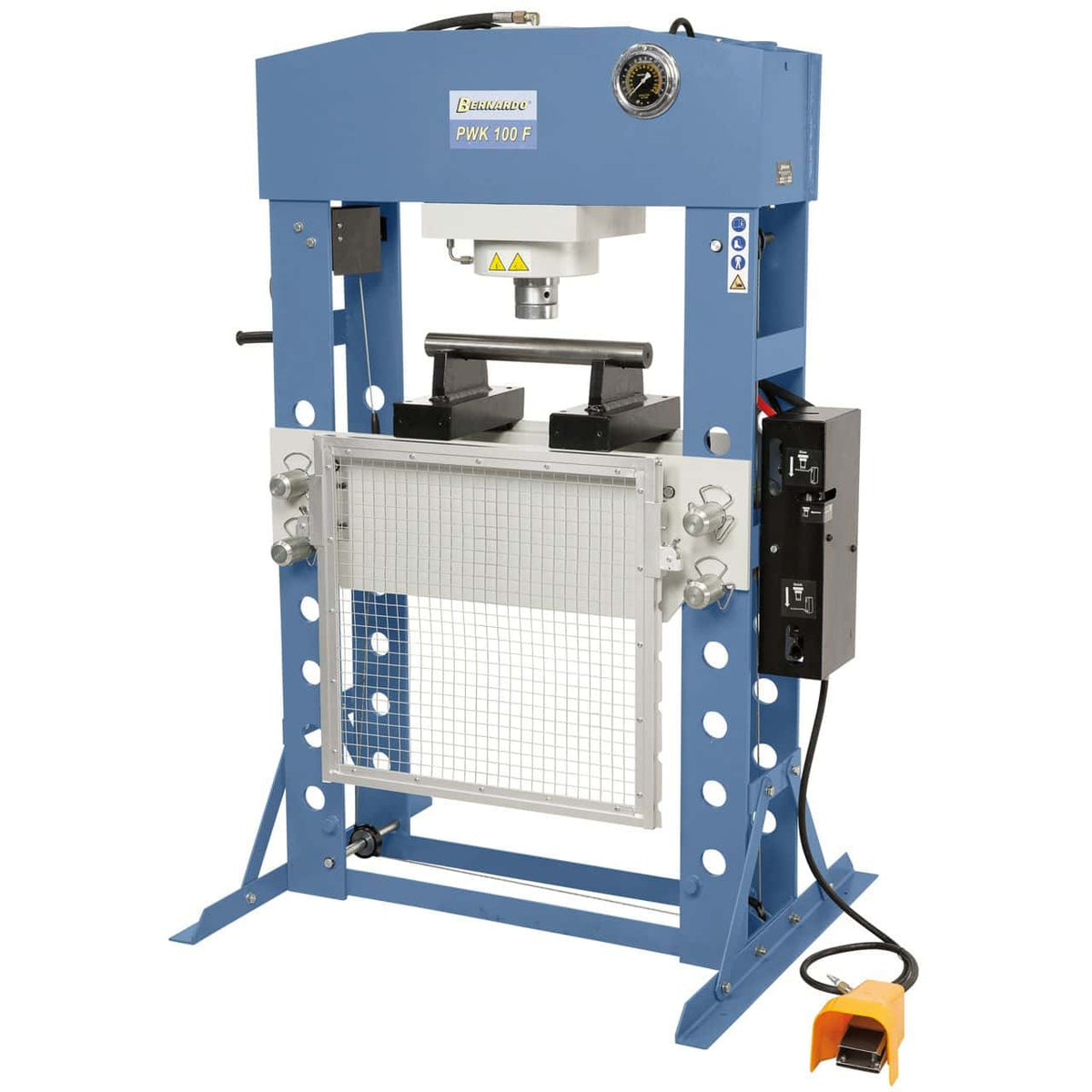 Bernardo PWK 100 F – 100-Tonnen-pneumatische Werkstattpresse