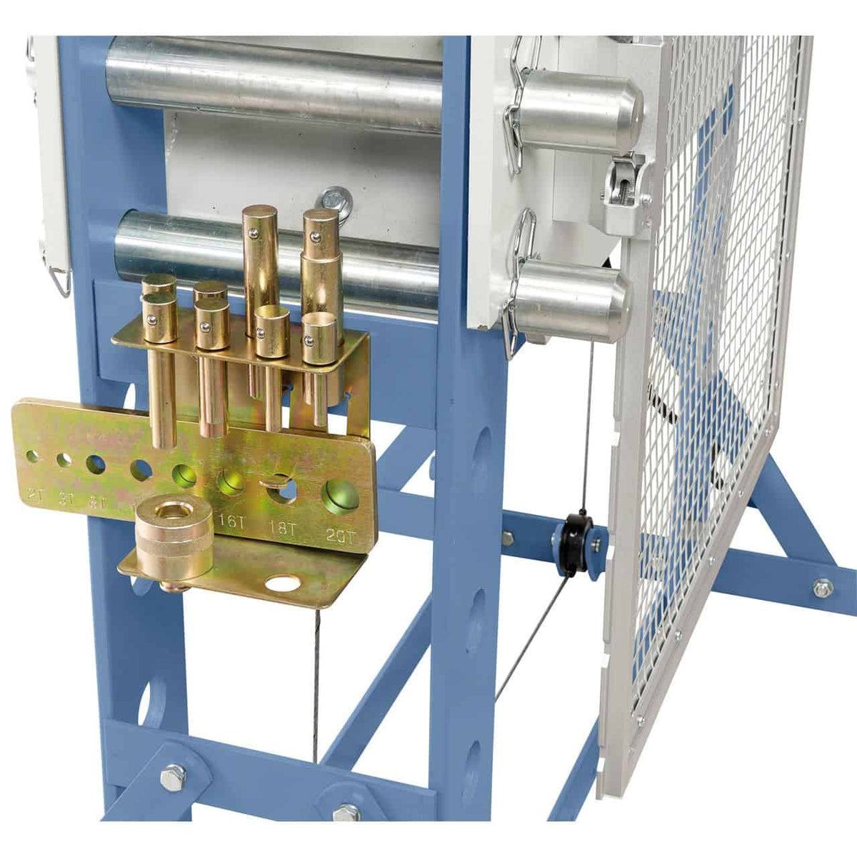 Bernardo PWK 100 F – 100-Tonnen-pneumatische Werkstattpresse