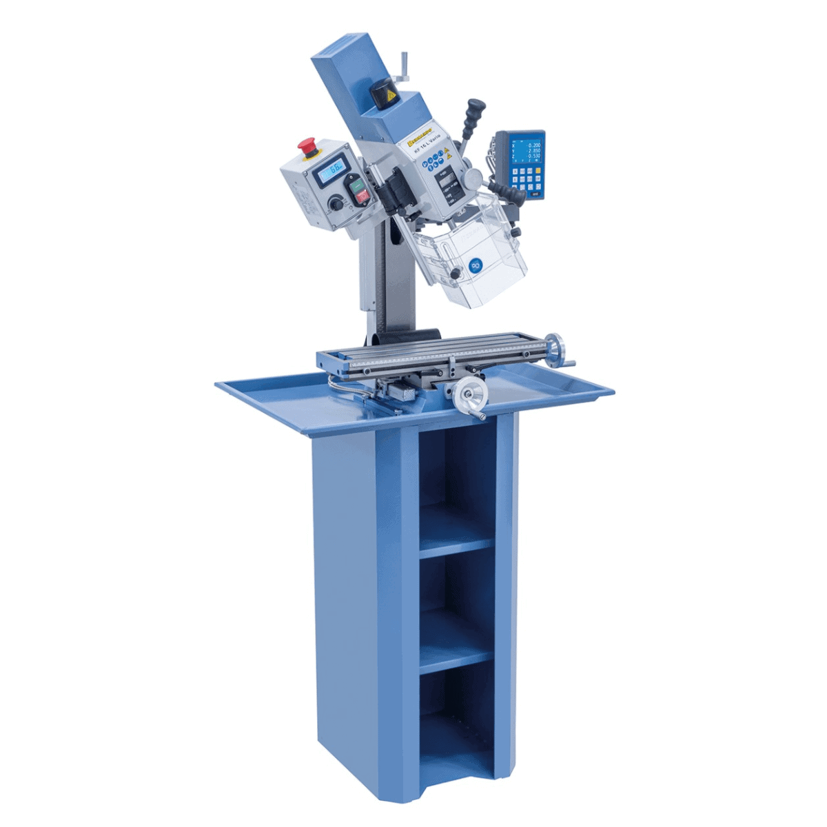 Bernardo KF 16 L Vario – Fräsmaschine mit 3-Achs-Digitalanzeige DT 40