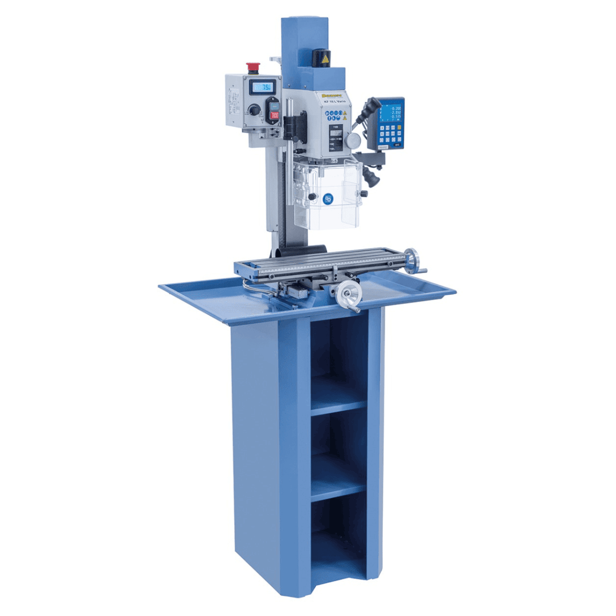 Bernardo KF 16 L Vario – Fräsmaschine mit 3-Achs-Digitalanzeige DT 40