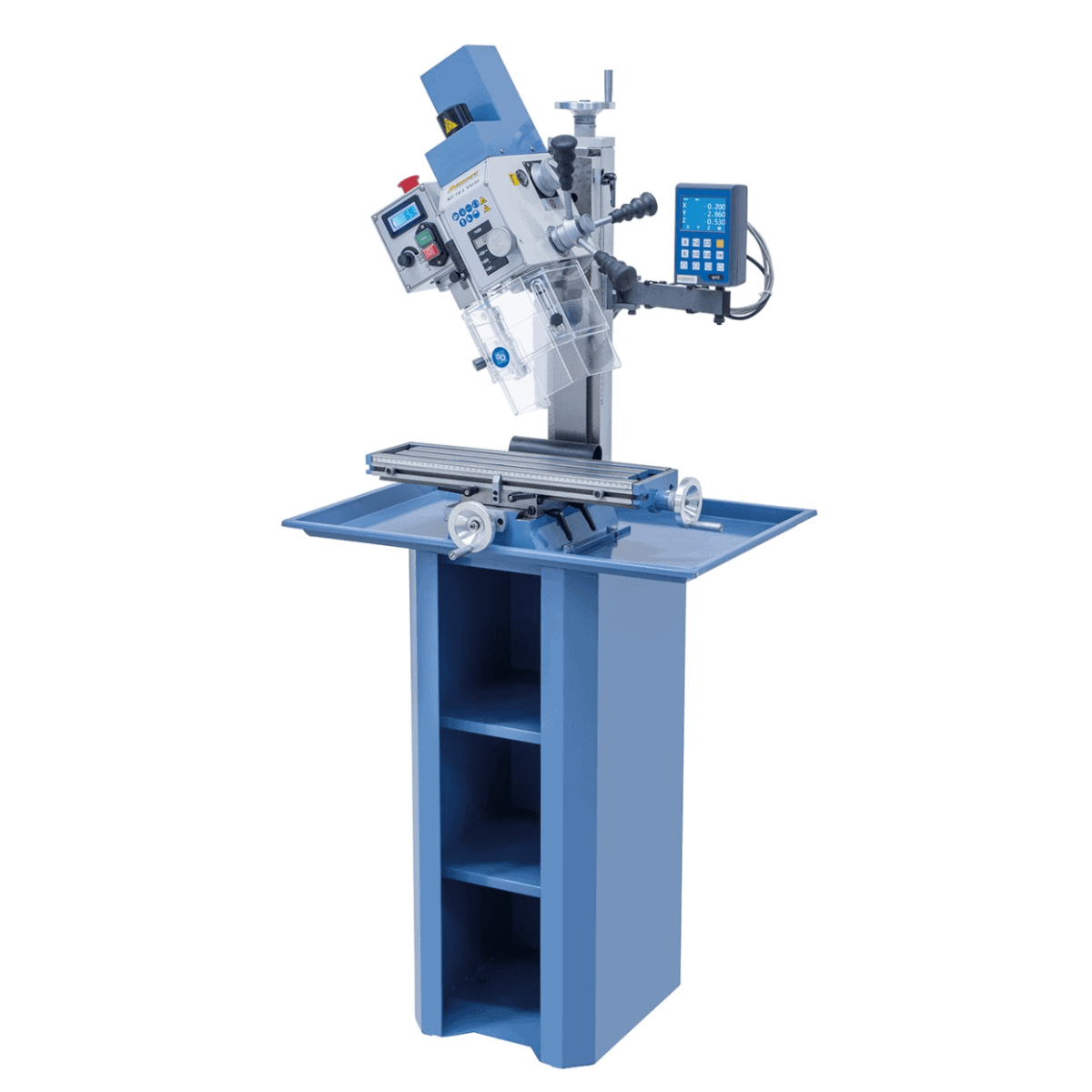 Bernardo KF 16 L Vario – Fräsmaschine mit 3-Achs-Digitalanzeige DT 40