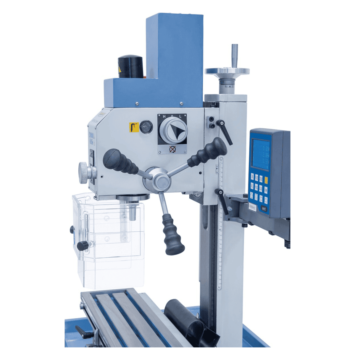Bernardo KF 16 L Vario – Fräsmaschine mit 3-Achs-Digitalanzeige DT 40
