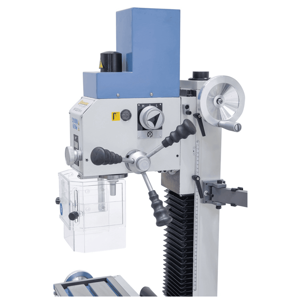 Bernardo KF 25 D Vario Bohr- und Fräsmaschine mit 3-Achs-Digitalanzeige DT 40 und variabler Drehzahlregelung