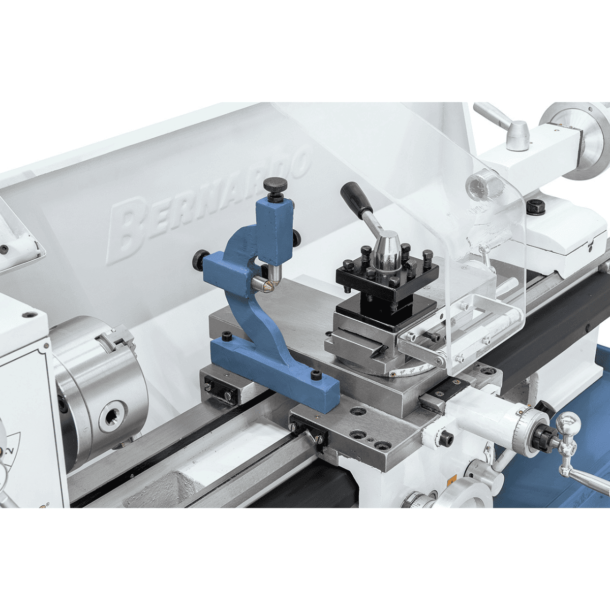 Bernardo Hobby 500 - 400V Metalldrehmaschine mit DT 40 2-Achsen-Digitalanzeige