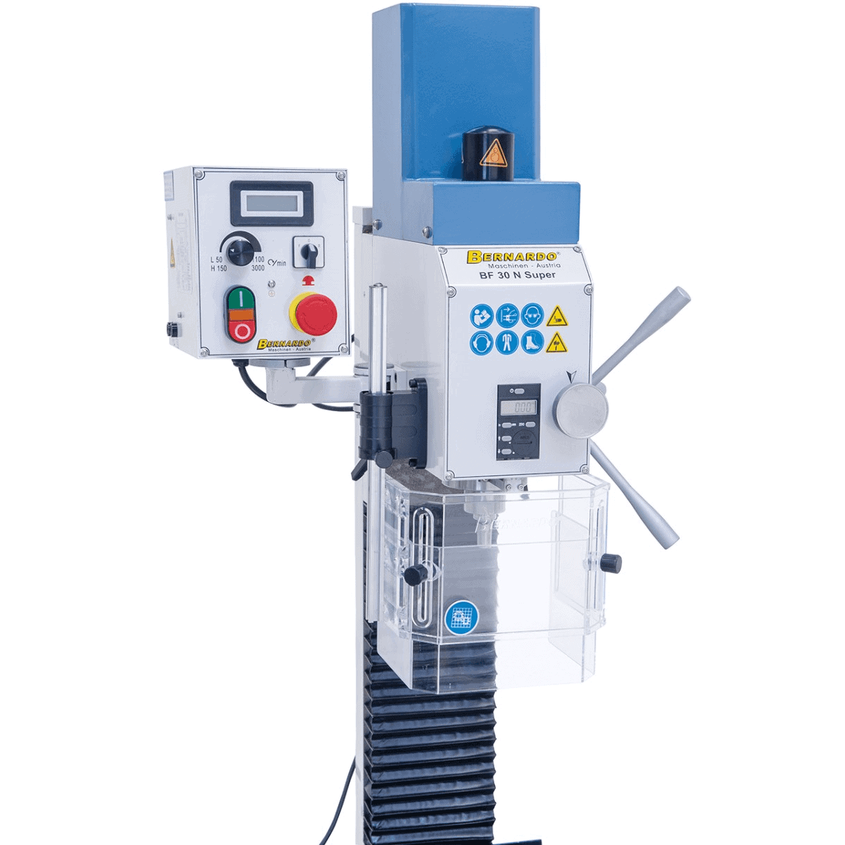 Bernardo Bohr-Fräsmaschine BF 30 N Super – 3 Achsen mit X-Advance AL 350 D