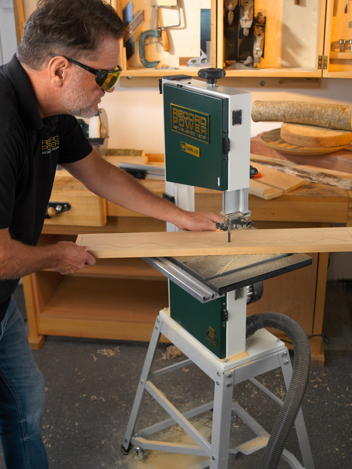 Record Power Sabre-250 Holzbandsäge