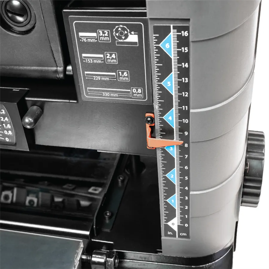 IGM PS33 Tragbare Dickenhobelmaschine – Spiralkopf 36 HW Einsätze