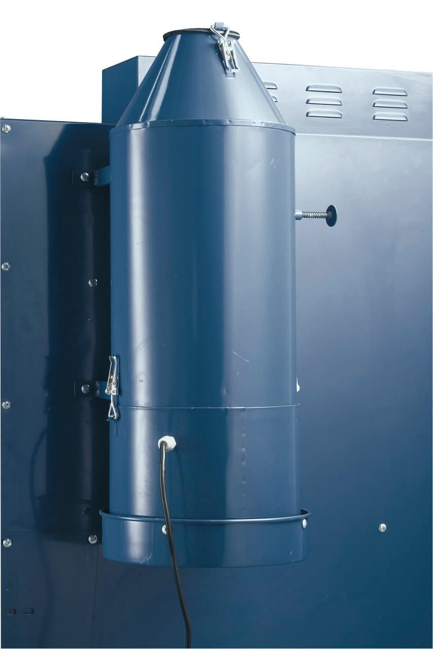 Bernardo SB 3 Sandstrahlgerät – Mit integriertem Staubsauger und Filter