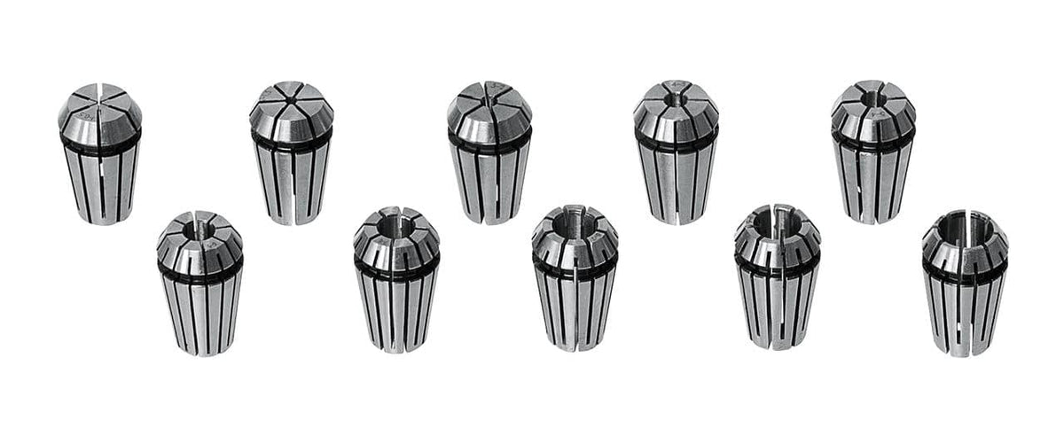 Bernardo Werkzeugmaschinenzubehör ER 16 Spannzangensatz, 0,5 - 10 mm, 10 Stück