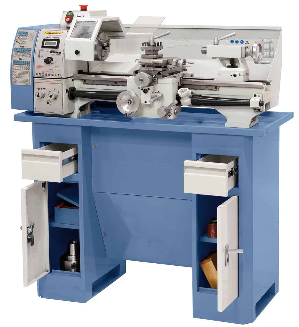 Bernardo Profi 550 PRO Vario / 230 V Drehmaschine – Kompakt und vielseitig