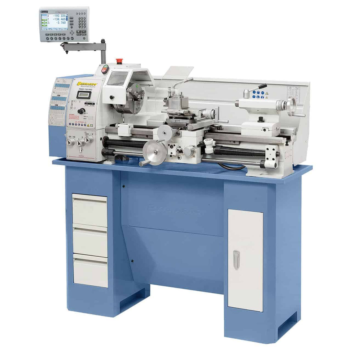 Bernardo Profi 700 PRO Vario / 230 V Drehmaschine mit Digitalanzeige – Leistungsstark und vielseitig