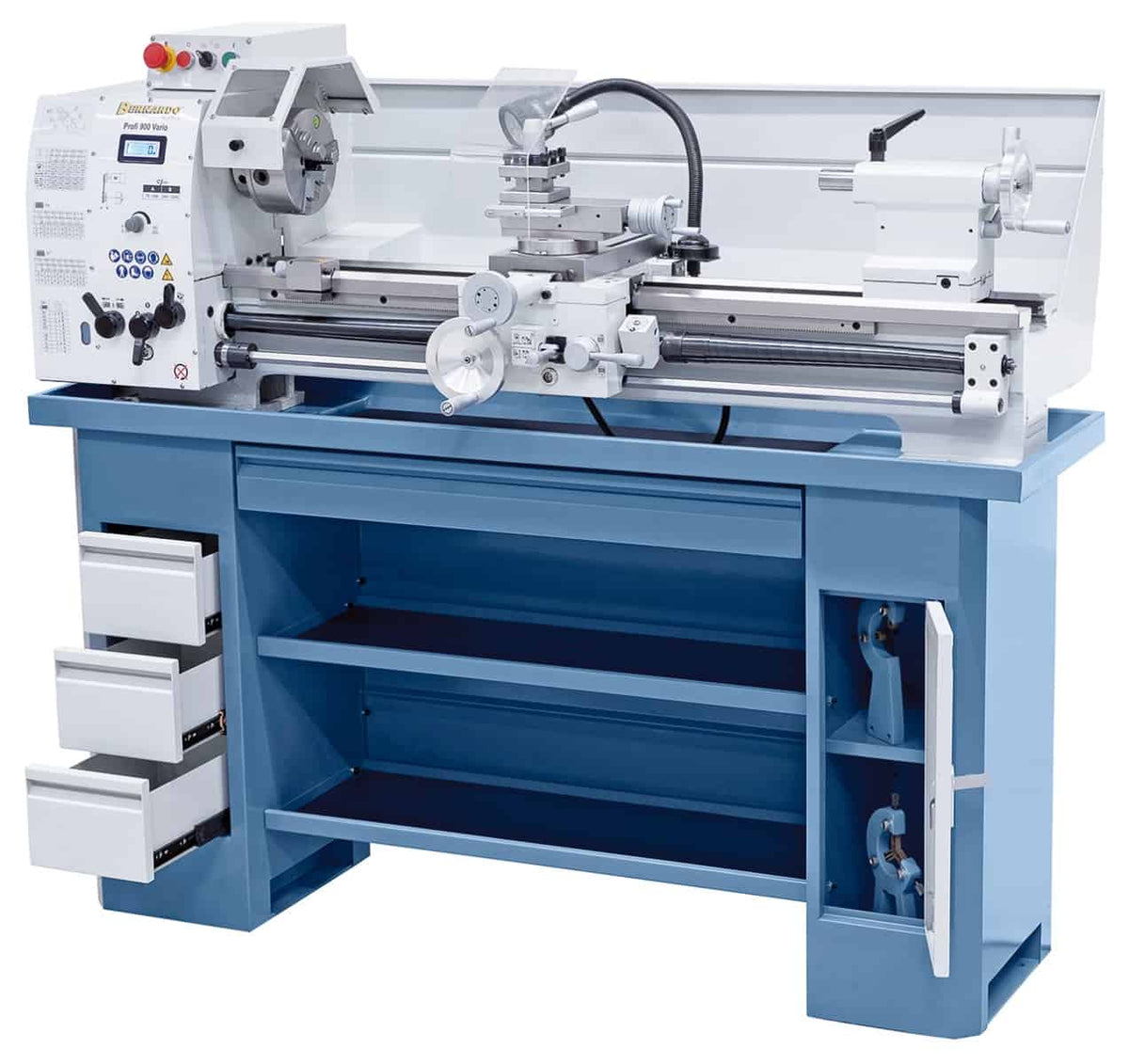 Bernardo Profi 900 Vario 400V Drehmaschine – mit elektronischer Drehzahlregelung