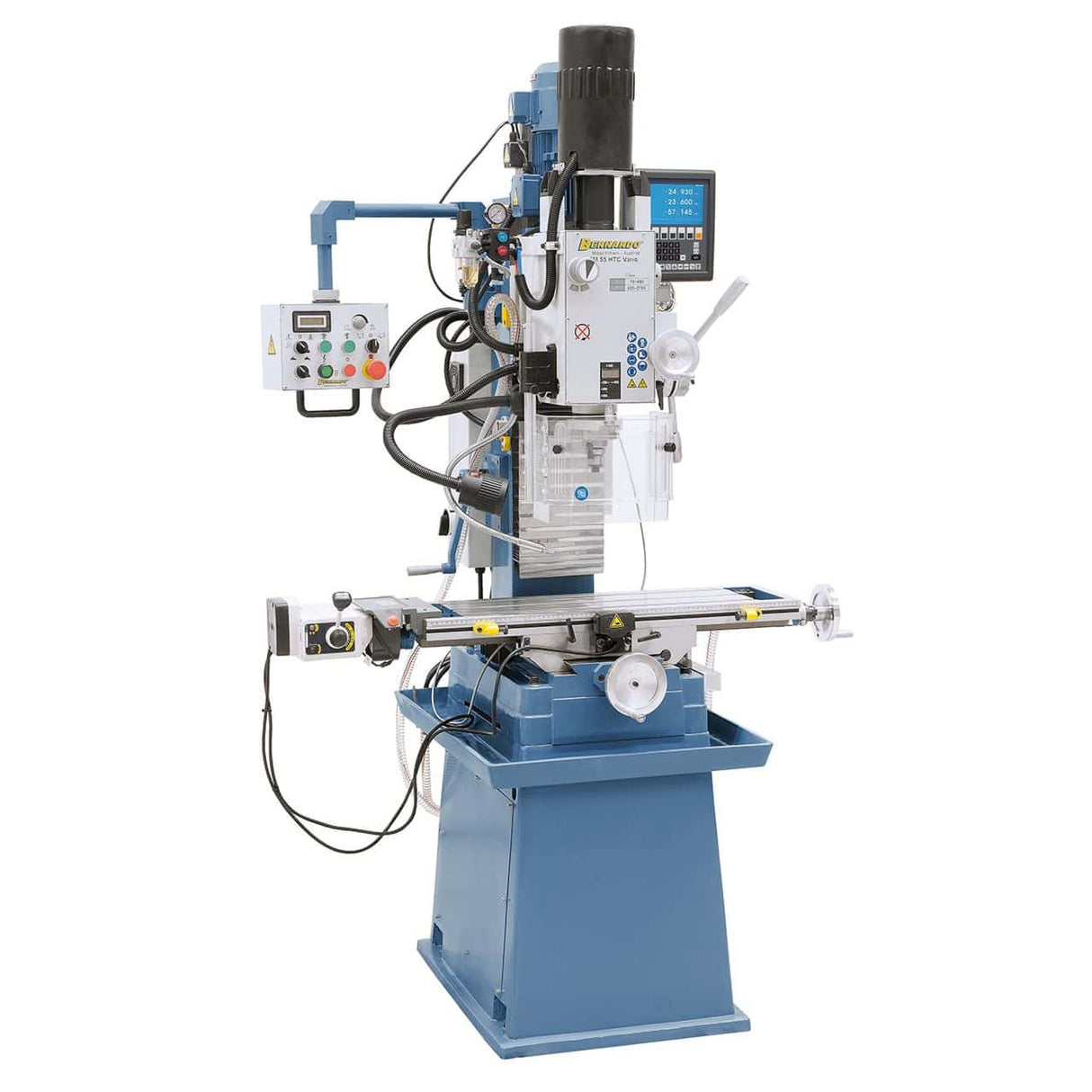 Bernardo FM 55 HTC Vario Bohr- und Fräsmaschine mit 3-Achsen-Display