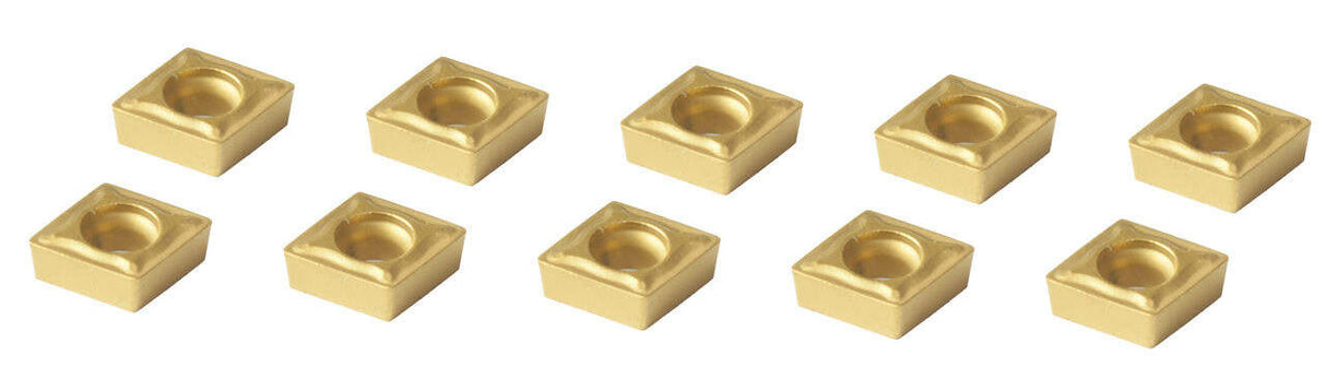Abnehmbares HM-Plattenset (10 Stück) für Drehmeissel 8 / 10 / 12 mm