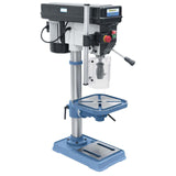 Bernardo TB 20 T / 400 V Einsteiger-Tischbohrmaschine – Bohrer Ø 20 mm, MT 2 Kegel, 16 Drehzahlen 220–2840 U/min, 0,55 kW 400-V-Drehstrommotor, Rechts-/Linkslauf, Gewicht 54 kg