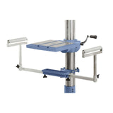 Bernardo B 430 Vario Säulenbohrmaschine mit 360°-Drehtisch – Bohrdurchmesser 25 mm, MT 3 Kegel, Dauerdrehzahl 280–2600 U/min, Spindel 3-16/B16, Spindel-Sockel-Abstand 1250 mm, 0,75 kW 400-V-Motor, Gewicht 100 kg