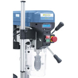 Bernardo BM 20 T / 400 V Tischbohrmaschine mit Digitalanzeige und LED – Bohrer Ø 20 mm, MT 2 Kegel, 16 Drehzahlstufen 220–2840 U/min, 0,55 kW 400-V-Drehstrommotor, Gewicht 45 kg