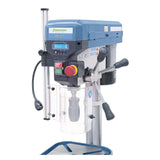 Bernardo BM 20 T / 230 V Tischbohrmaschine mit Digitalanzeige und LED – Bohrer Ø 20 mm, MT 2 Kegel, 16 Geschwindigkeiten 220–2840 U/min, 0,55 kW 230-V-Motor, Gewicht 45 kg