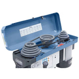 Bernardo BM 25 T / 400 V Tischbohrmaschine mit Digitalanzeige und LED – Bohrer Ø 25 mm, MT 2 Kegel, 16 Geschwindigkeiten 220–2840 U/min, 0,75 kW 400-V-Drehstrommotor, Rechts-/Linkslauf, Gewicht 57 kg